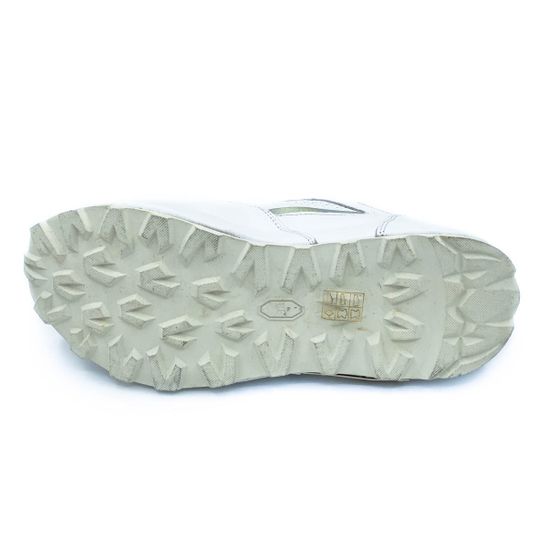 Кроссовки Nila&amp;Nila белые кожаные со сквозной перфорацией - фото 4, ZN10880 NIL BIANCO