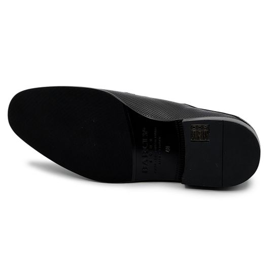 Туфли Barcly черные кожаные - фото 4, 79050 BAR NERO