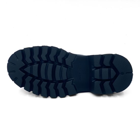 Лоферы MOTCLE черные кожа/замша демисезонные - фото 4, MOT2436 MOT