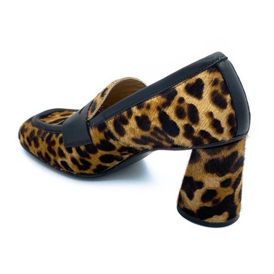 Туфли Mimmu леопардовые пони - фото 3, 