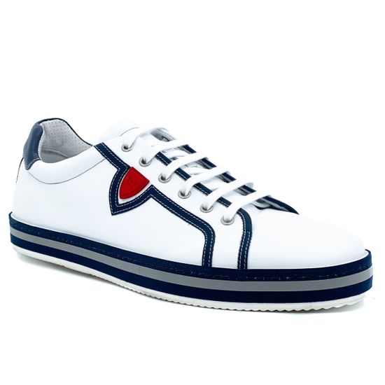 Кеды Giampieronicola белые - фото 2, 