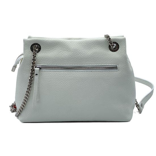 Сумка Marina Creazioni белая кожаная - фото 3, B5498 MC BIANCO