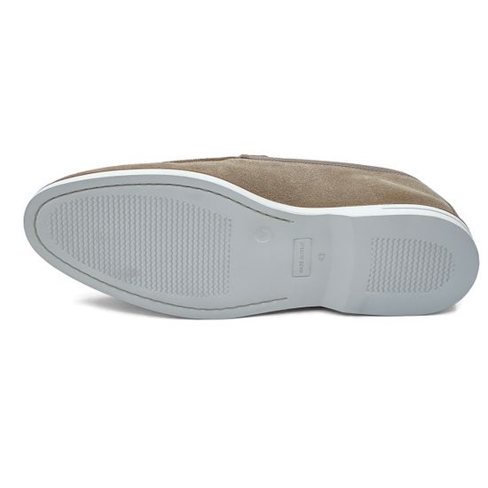 Слипоны GiamPieroNicola бежевые замшевые - фото 4, H40282 GPN BEIGE