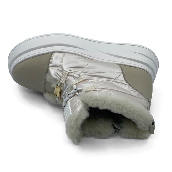 Ботинки Ilasio Renzoni бежевые кожа/текстиль на меху - фото 5, M105 IR BEIGE