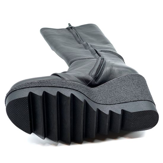 Сапоги Fru.it черные кожа байка - фото 4, 1749BM FR NERO