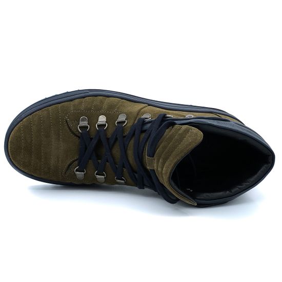 Кеды мужские Giampieronicola коричневые замшевые демисезонные - фото 5, 