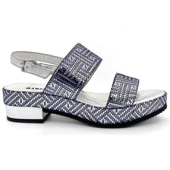 Босоножки Marzetti синие - фото 1, 