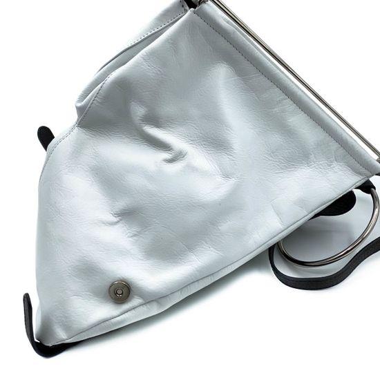 Рюкзак Renato Angi белый кожаный - фото 5, 