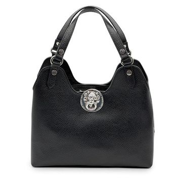 Сумка Renato Angi черная кожаная - фото 1, 3455901 RA NERO