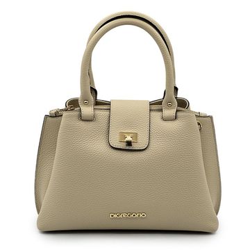 Сумка Di Gregorio бежевая кожаная - фото 1, 6002 DG BEIGE