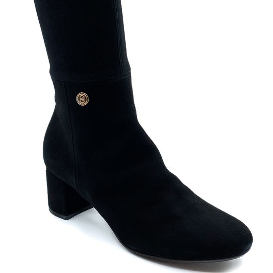 Сапоги Giada Gabrielli черные замшевые демисезонные - фото 5, 1209 GABR