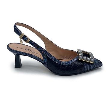 Туфли открытые Ilasio Renzoni черные кожаные - фото 1, 6794 IR NERO