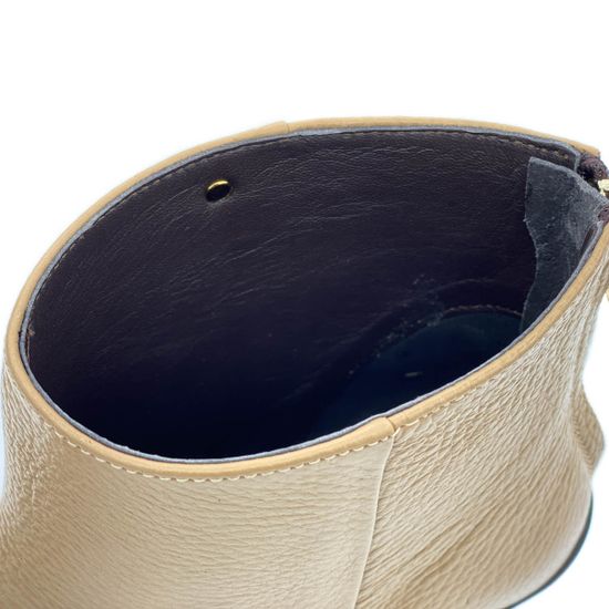 Ботильоны Tiffi бежевые кожаные демисезонные - фото 7, Q539/70C TI BEIGE