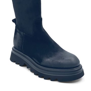 Сапоги Fru.It черные замшевые на байке - фото 2, 8392L FR