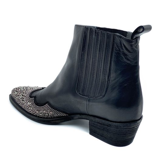 Ботинки Fru.it черные кожаные демисезонные - фото 3, 