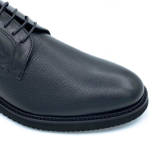 Туфли Giampieronicola черные кожаные - фото 6, 