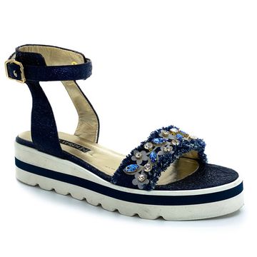 Босоножки Luca Verdi синие - фото 2, 5302 LV