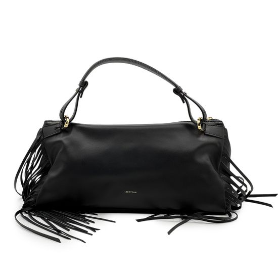 Сумка Loristella черная кожаная - фото 1, 3171 LS NERO