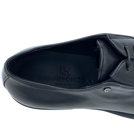 Туфли Giampieronicola черные кожаные - фото 7, 