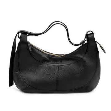 Сумка Loristella черная кожаная - фото 1, 3139 LS NERO