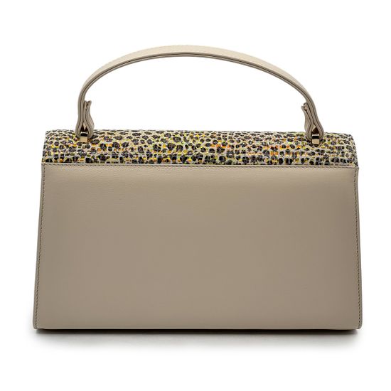 Сумка Ilasio Renzoni бежевая кожаная - фото 3, B8731 IR BEIGE