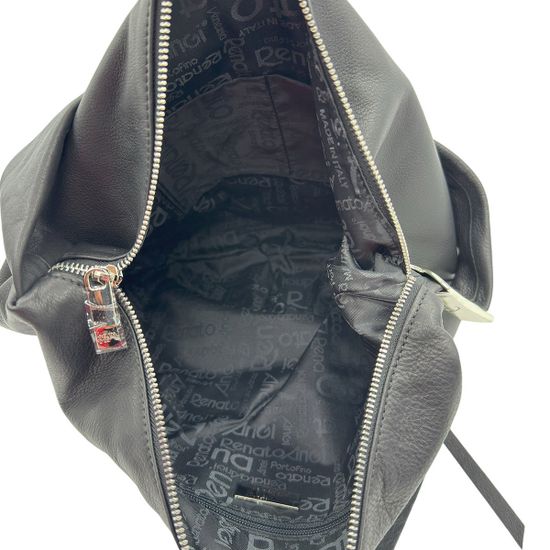 Сумка Renato Angi черная кожаная - фото 5, 3402081 RA NERO