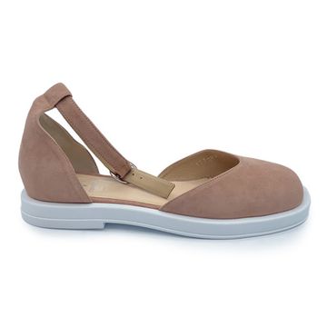 Туфли CV COVER замшевые бежевые - фото 1, 137-05 COV BEIGE