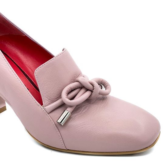 Туфли Pas de Rouge пастельно-розовые - фото 6, 
