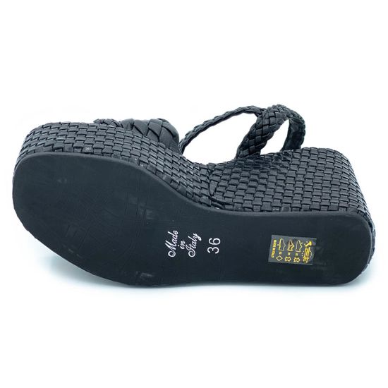 Босоножки Mimmu черные кожаные - фото 4, FGODIVA-5 MIM NERO