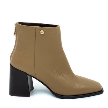 Ботильоны Tiffi бежевые кожаные демисезонные - фото 1, Q539/70C TI BEIGE