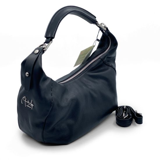 Сумка Renato Angi черная кожаная - фото 2, 