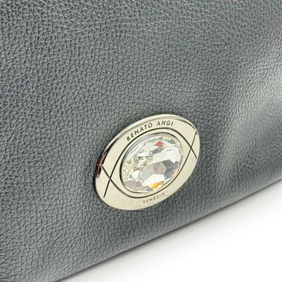 Сумка Renato Angi черная кожаная - фото 4, 3452601 RA NERO