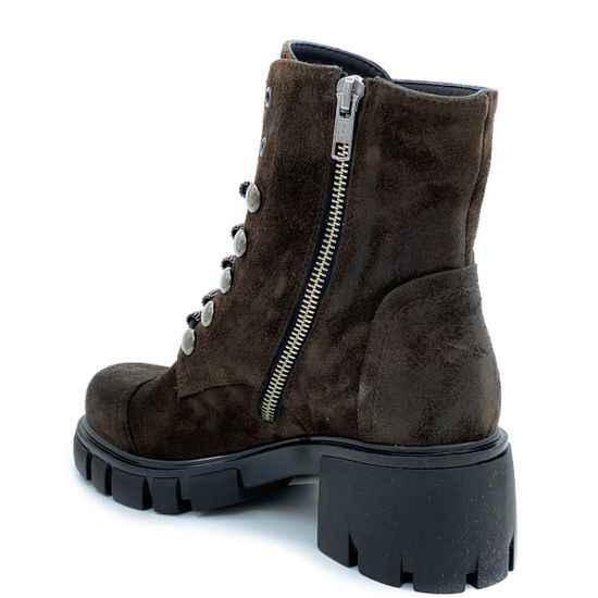 Ботинки Fru.it коричневые замшевые демисезонные - фото 3, 6415 FR MORO