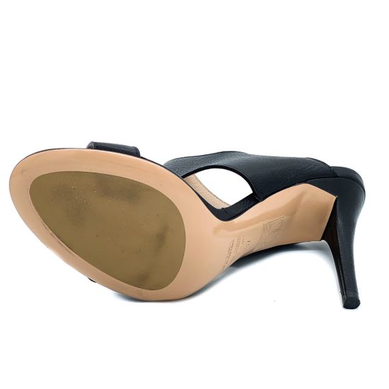 Босоножки Renzi кожаные черные - фото 4, 501408 RZ