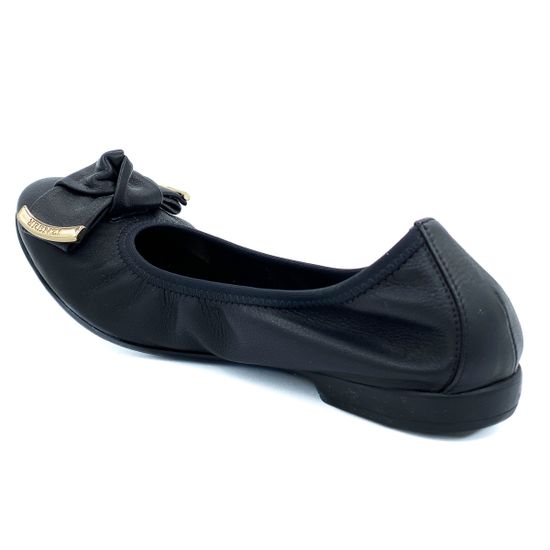 Балетки Renzi натуральная кожа черные - фото 3, 