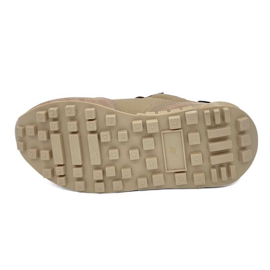 Кроссовки NILA NILA бежевые кожаные/замшевые - фото 4, NO5812 NIL BEIGE