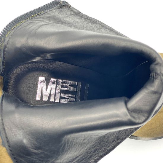 Ботинки Казаки MIMMU замшевые демисезонные зеленые - фото 7, F702K1 MIM MILITARY