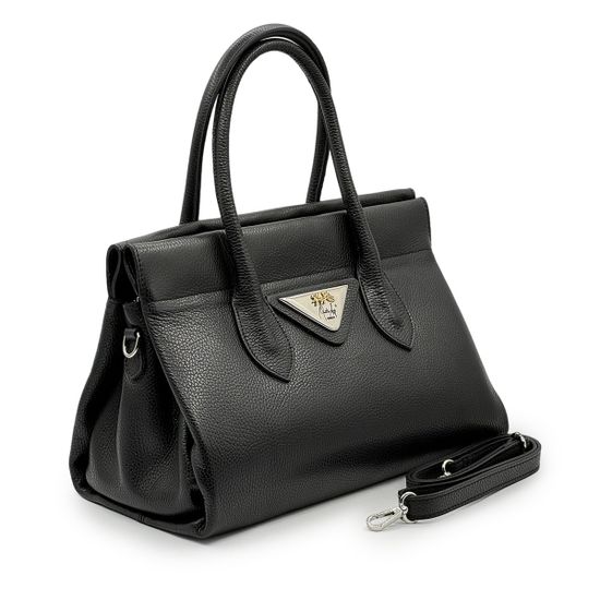 3254101 Renato Angi Сумка кожа черная - фото 2, 3254101 RA NERO