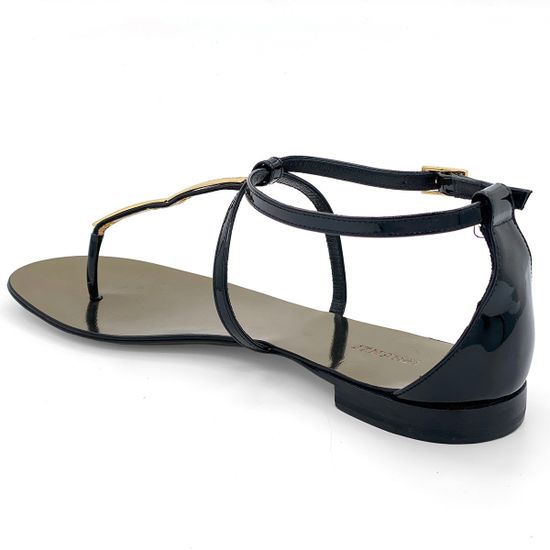 Босоножки Renzi лакированные черные - фото 3, 484117A RZ