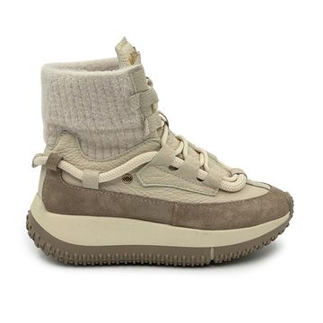 Ботинки NILA&amp;NILA бежевые кожа/замша демисезонные - фото 1, NO9020 NIL BEIGE