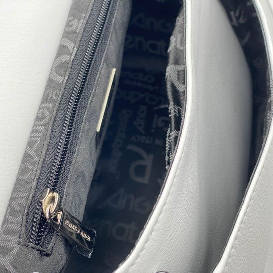 Сумка Renato Angi белая кожаная - фото 5, 2701281 RA BIANCO