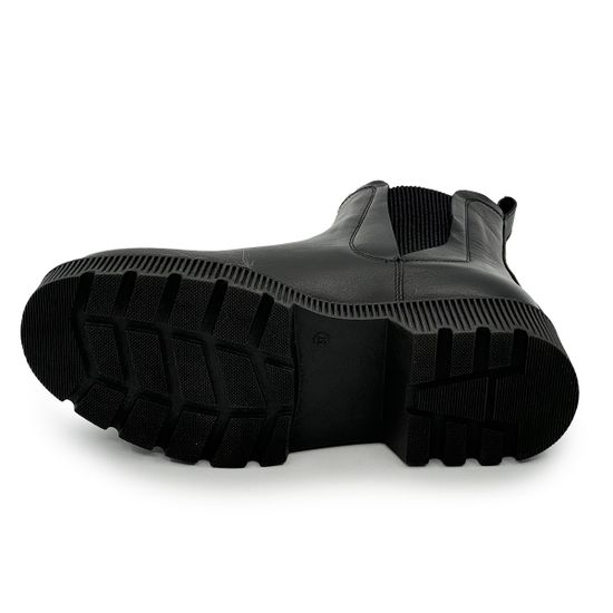 Ботинки челси CV COVER черные кожаные на байке - фото 4, 365635-1 COV