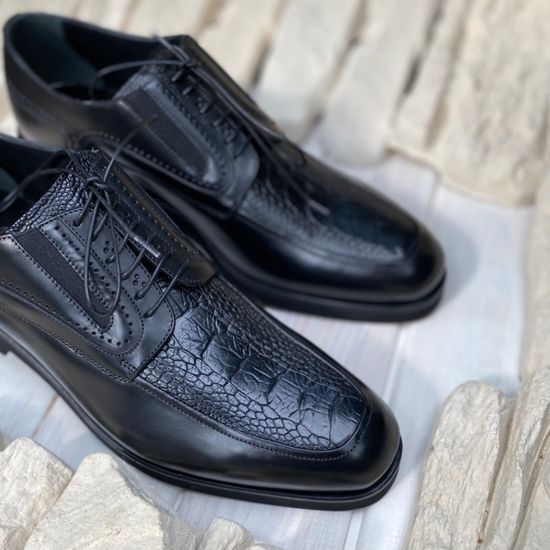 Ботинки Bruno Antolini черные кожаные демисезонные - фото 11, 97806 BA NERO