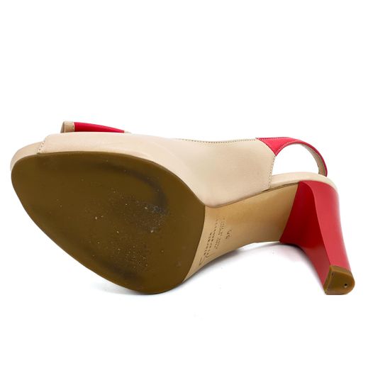 Босоножки Giorgio Piergentili бежево-розовые - фото 4, 