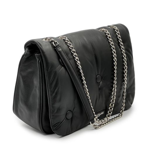 Сумка Renato Angi черная кожаная - фото 2, 3203411 RA NERO