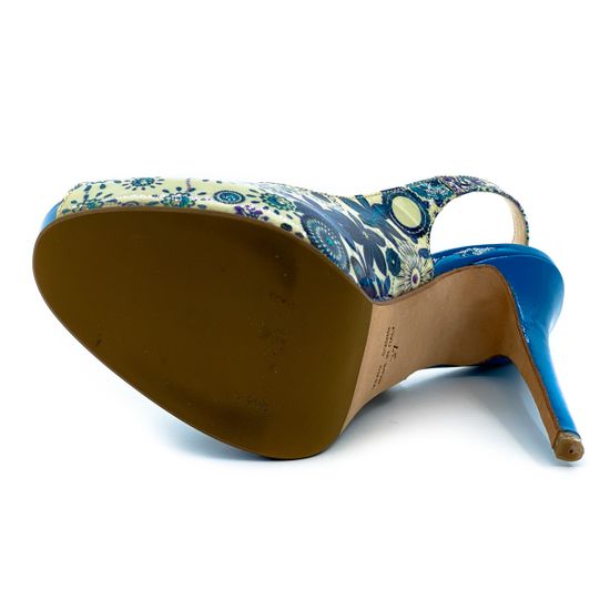 Босоножки Rosso Nero - фото 4, 3498 RN BLU LAK