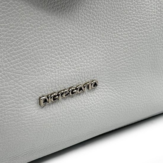 Сумка Di Gregorio белая кожаная - фото 5, 8993 DG BIANCO