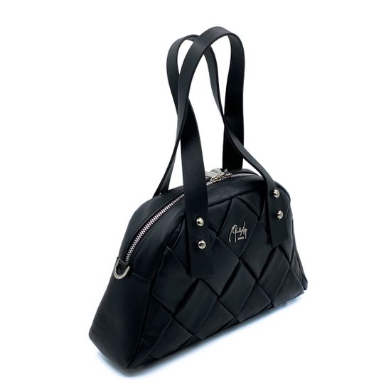 Сумка Renato Angi черная кожаная - фото 2, 