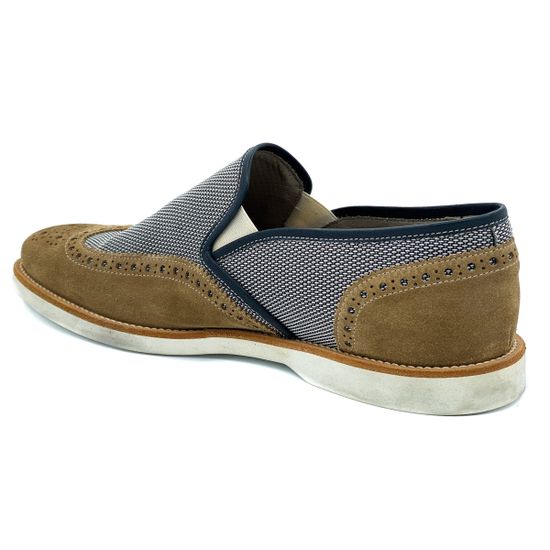 Ботинки Giampieronicola серо-коричневые - фото 3, 