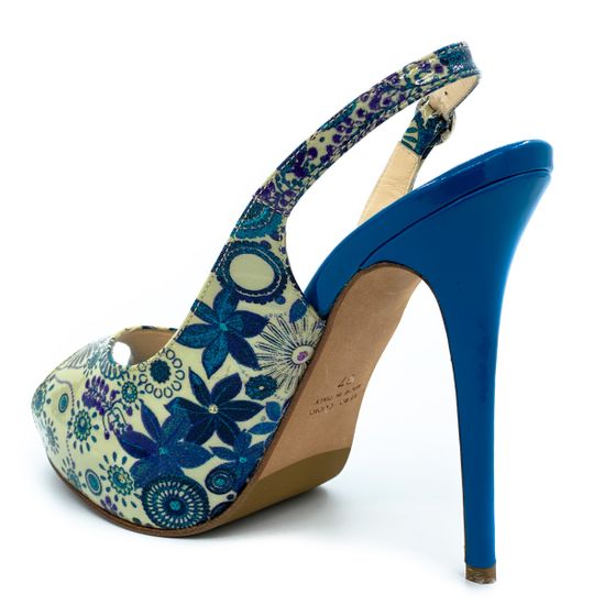 Босоножки Rosso Nero - фото 3, 3498 RN BLU LAK